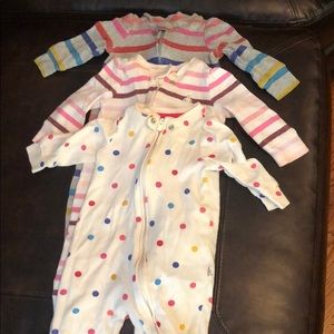Gap footed onsies